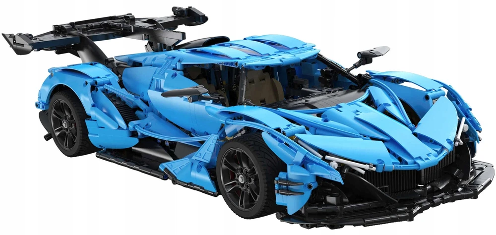 CADA BLOKAI SPORTINIS AUTOMOBILIS 60CM V12 HYPERCAR RACING CAR 3865EL.