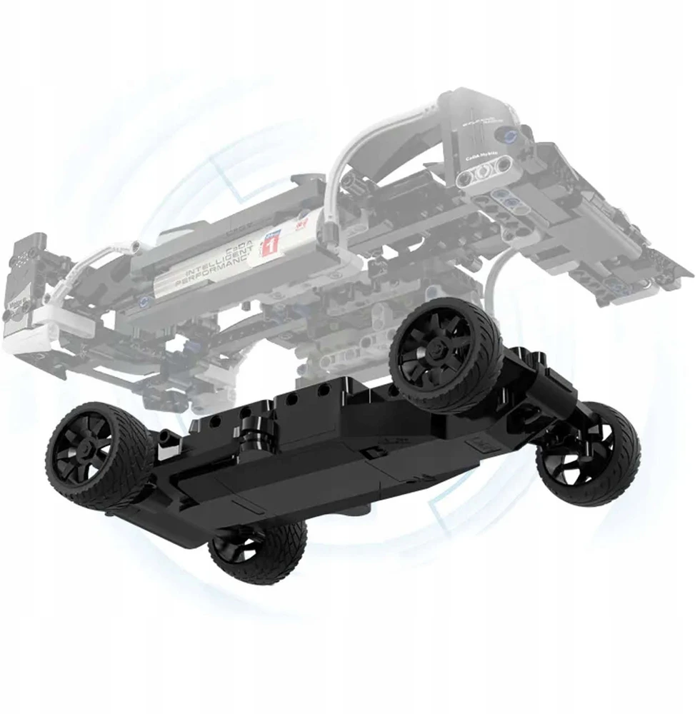 CADA BLOKAI SPORTINIS AUTOMOBILIS DIDELIS GT SPORTINIS AUTOMOBILIS LE MANS RC 427 EL. +LED
