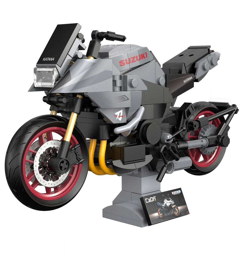 CADA BLOKAI SUZUKI KATANA MOTOCIKLAS 1:12 310 ELEMENTAI