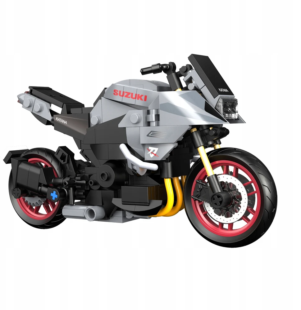 CADA BLOKAI SUZUKI KATANA MOTOCIKLAS 1:12 310 ELEMENTAI