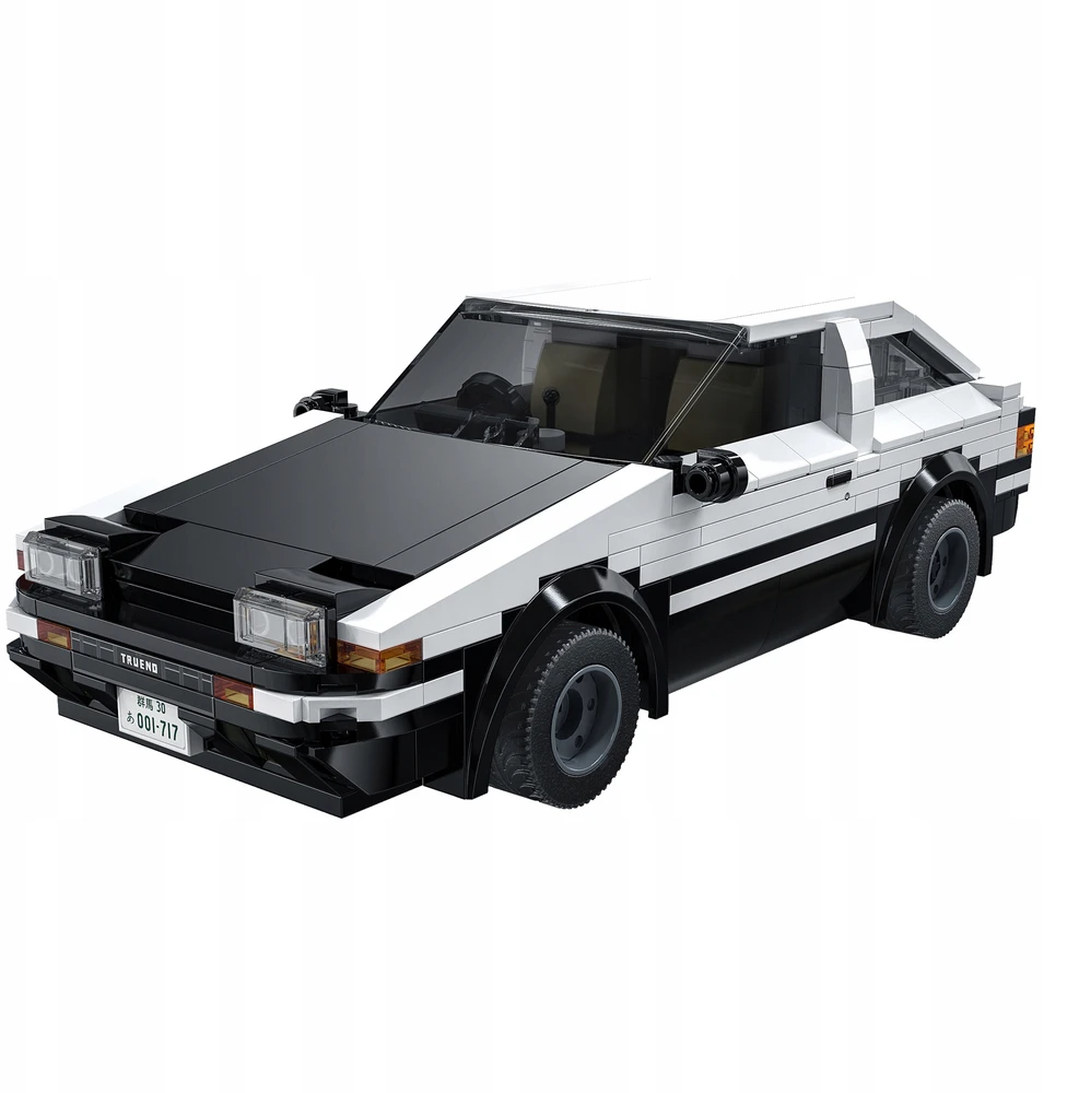 CADA BLOKAI TOYOTA TRUENO AE86 INITIAL-D MANGA ANIME nuotolinio valdymo pulteliu