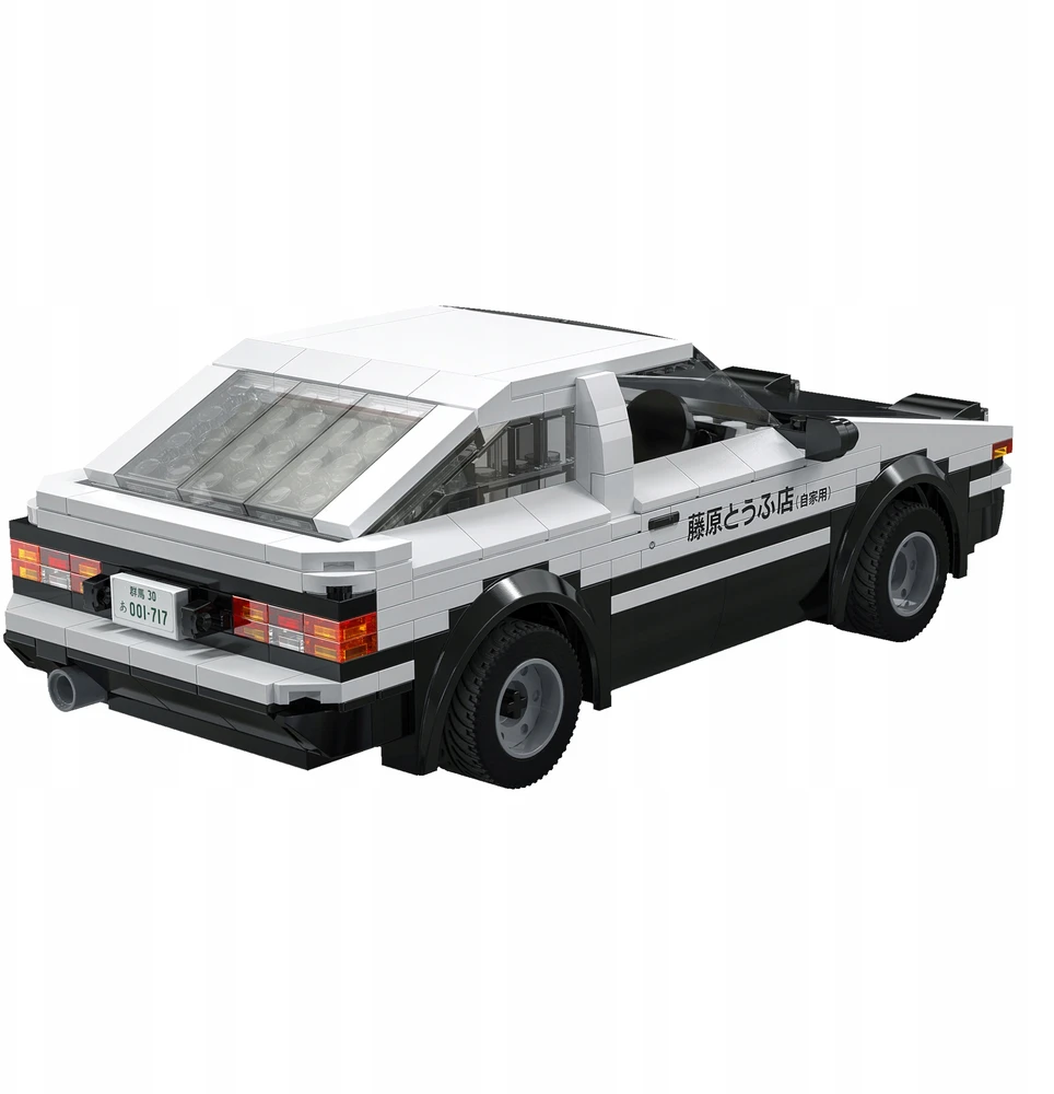CADA BLOKAI TOYOTA TRUENO AE86 INITIAL-D MANGA ANIME nuotolinio valdymo pulteliu