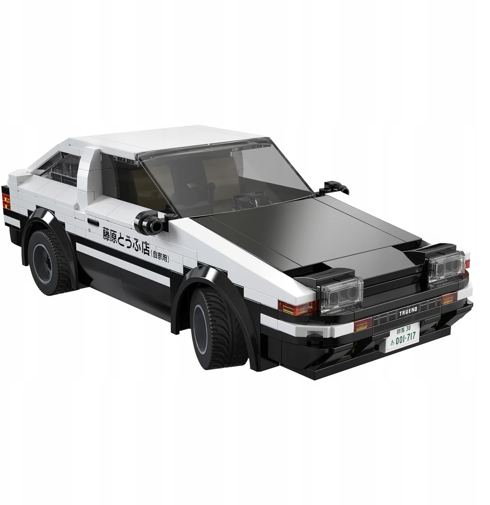 CADA BLOKAI TOYOTA TRUENO AE86 INITIAL-D MANGA ANIME nuotolinio valdymo pulteliu