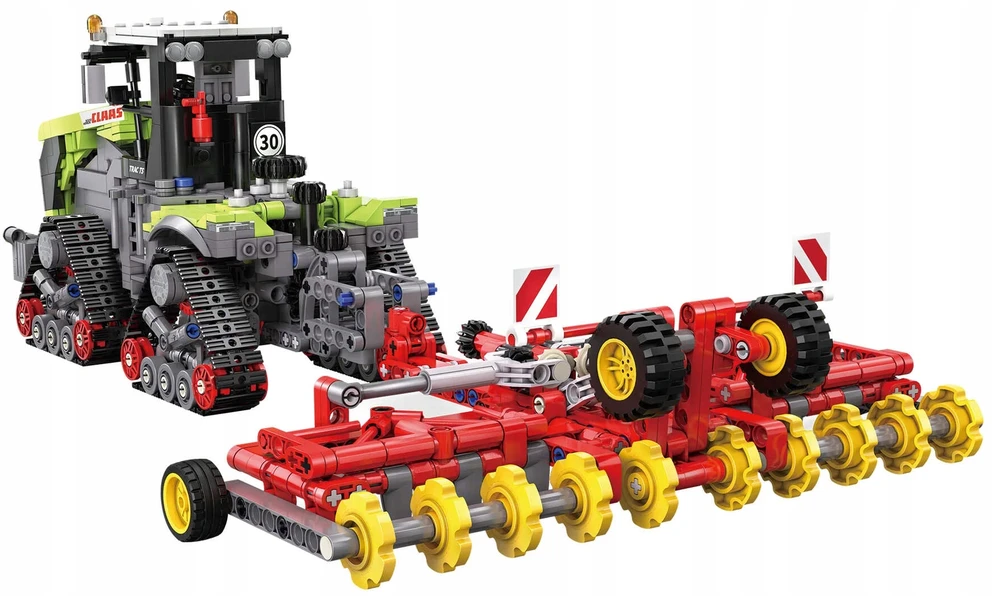 Cada blokeliai Traktorius CLAAS XERION 5000 Trac TS 1336 elementai C65012W 1:32