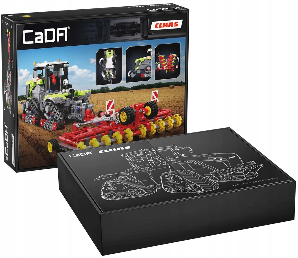 Cada blokeliai Traktorius CLAAS XERION 5000 Trac TS 1336 elementai C65012W 1:32