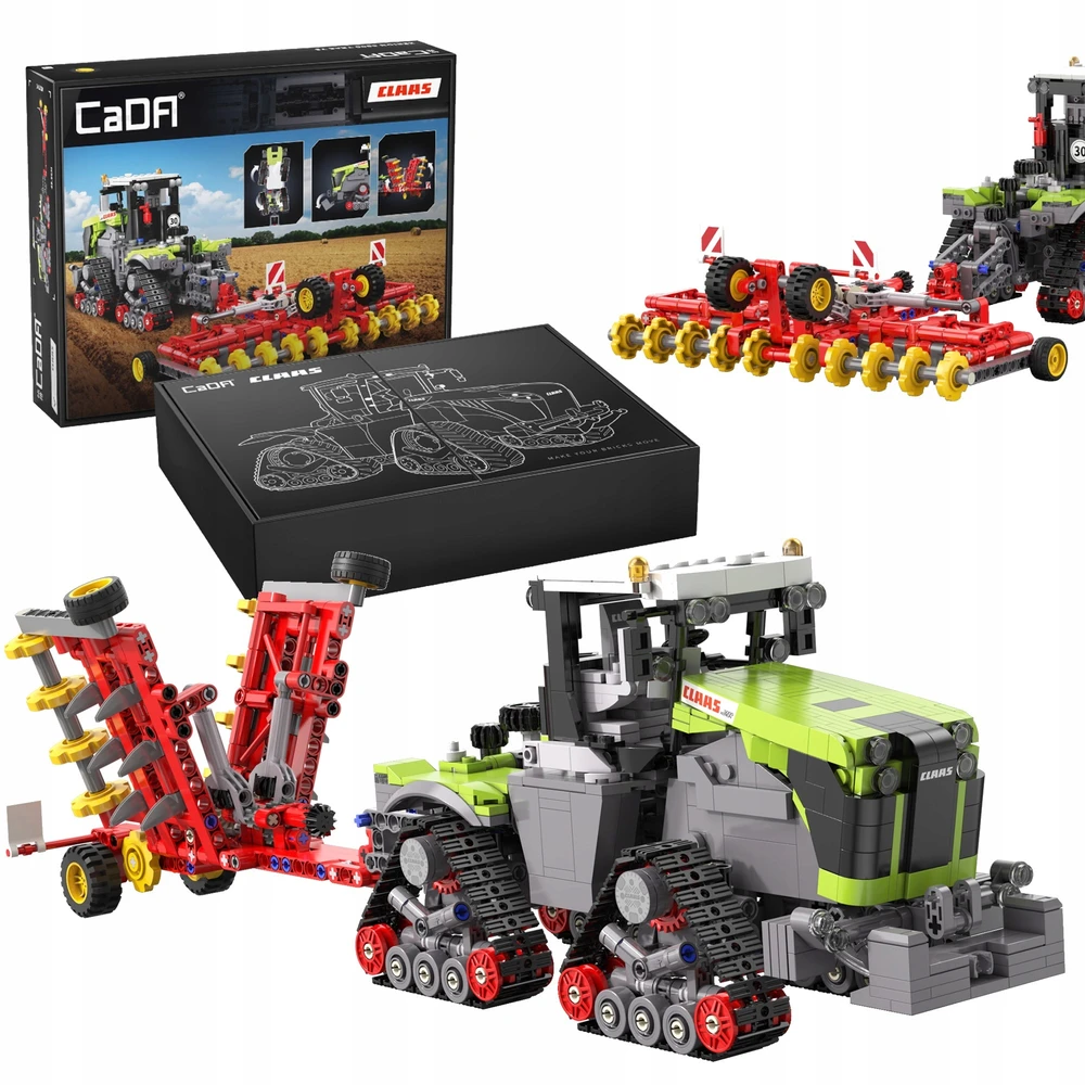 Cada blokeliai Traktorius CLAAS XERION 5000 Trac TS 1336 elementai C65012W 1:32
