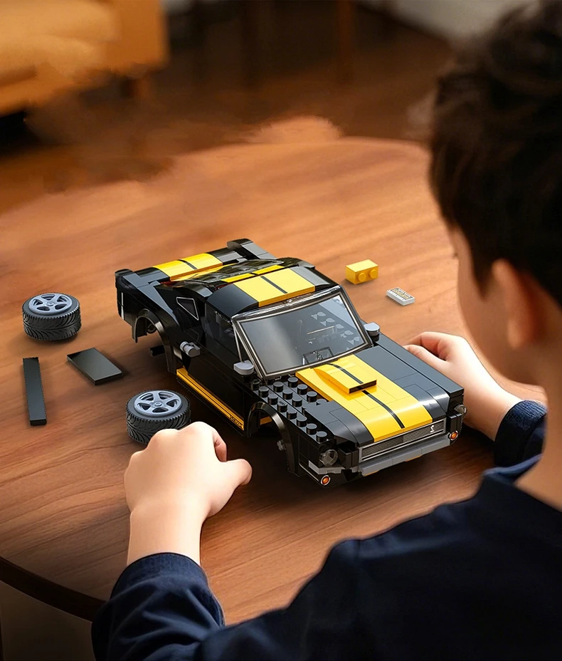 CADA BLOKŲ RINKINYS FORD MUSTANG SHELBY GT 350H NUOTOLINIO PULTO VALDYMAS 291 ELEMENTAS.