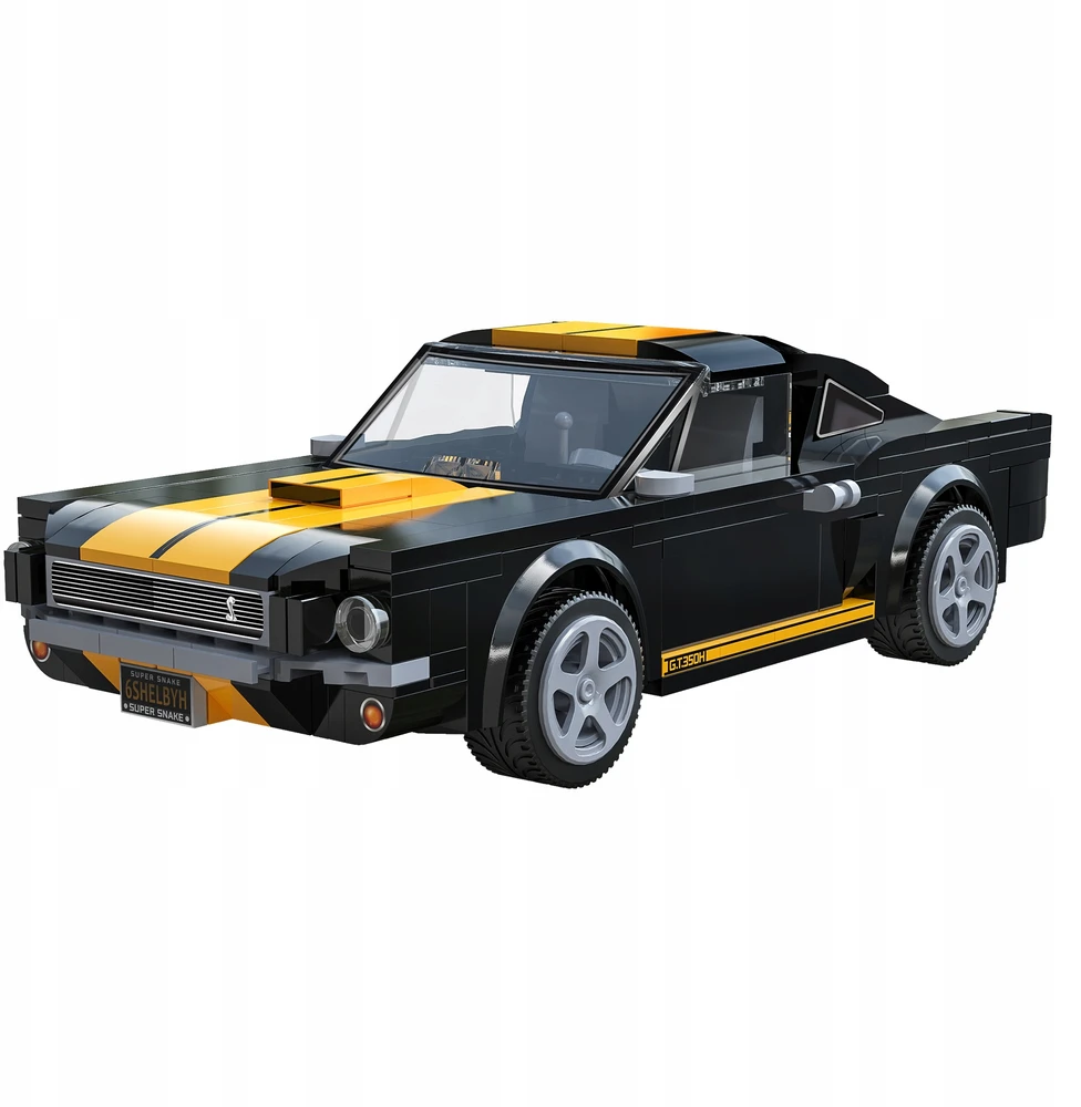 CADA BLOKŲ RINKINYS FORD MUSTANG SHELBY GT 350H NUOTOLINIO PULTO VALDYMAS 291 ELEMENTAS.