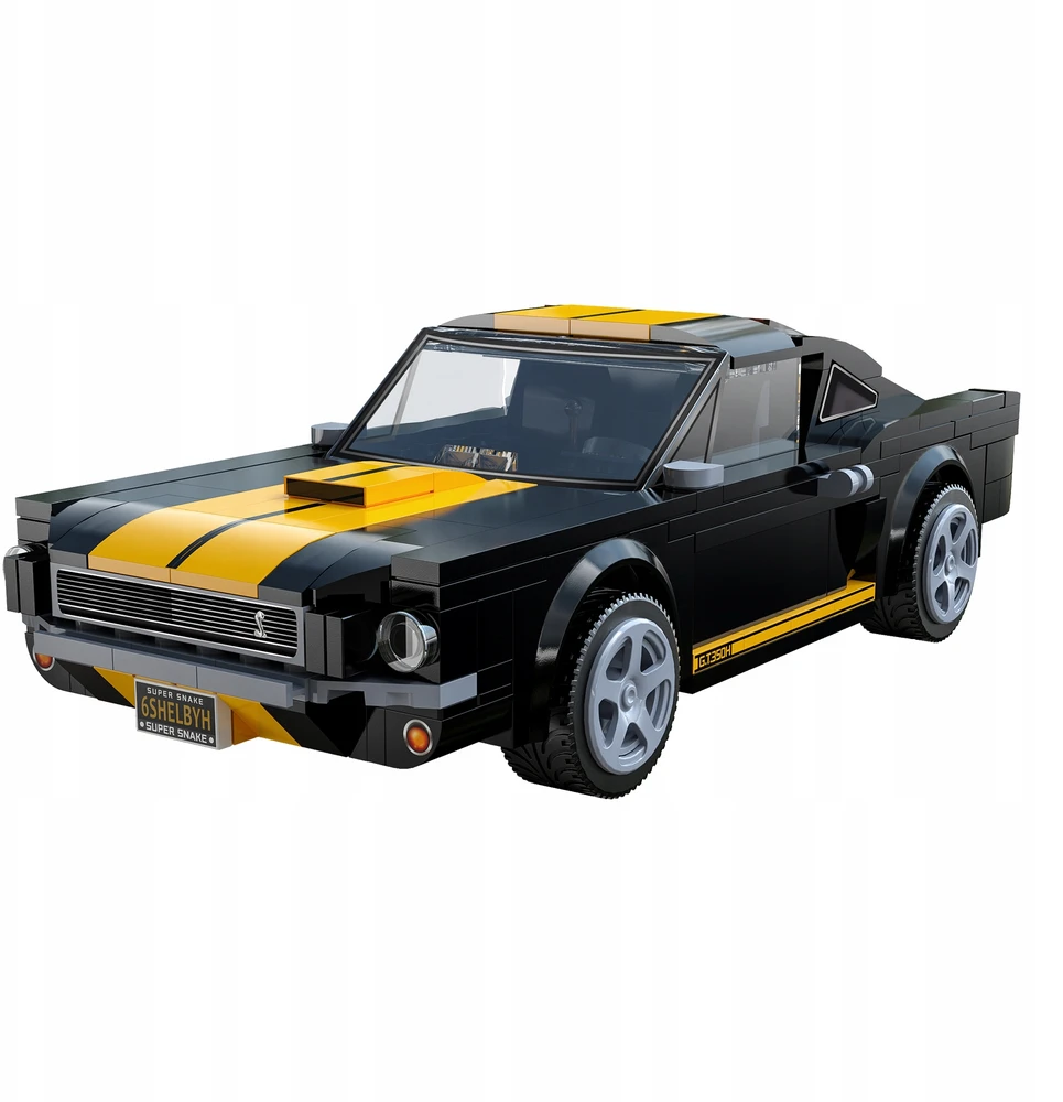 CADA BLOKŲ RINKINYS FORD MUSTANG SHELBY GT 350H NUOTOLINIO PULTO VALDYMAS 291 ELEMENTAS.