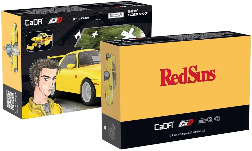 CADA BLOKŲ RINKINYS MAZDA RX-7 PRADINIS D MASTAS 1:35