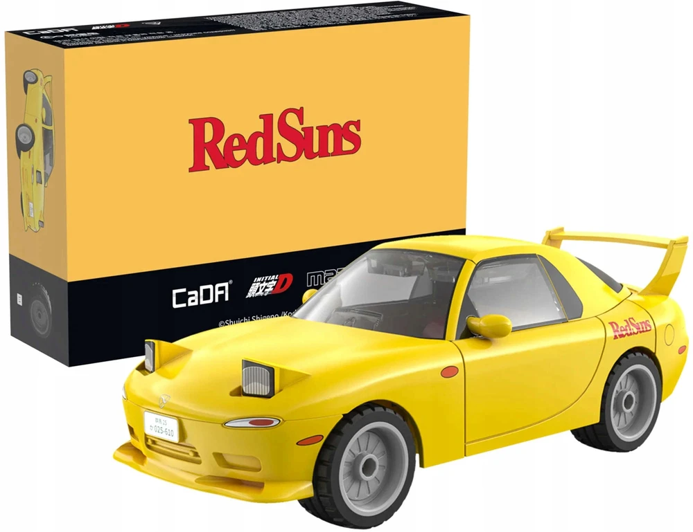 CADA BLOKŲ RINKINYS MAZDA RX-7 PRADINIS D MASTAS 1:35