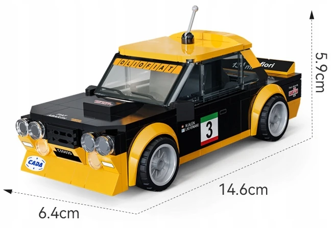 Cada C55035W Fiat 131 Abarth 1:24 30697
