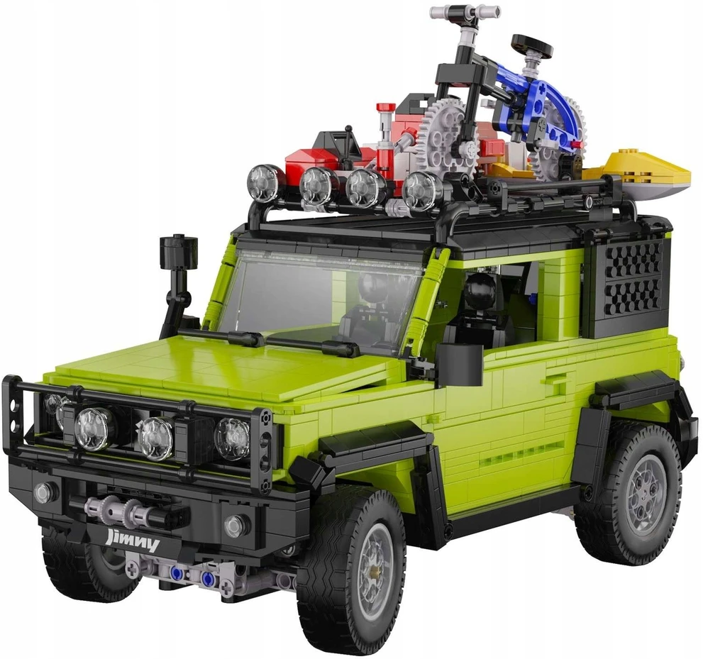 CADA C62001W statybiniai blokai Modelis Suzuki Jimny OFF-ROAD CAR 1803 vnt.