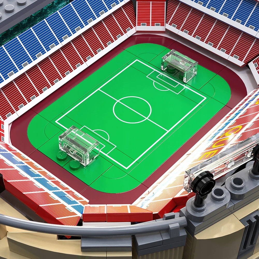 CADA Construction Bricks Camp Nou futbolo stadionas 728 el C66023W