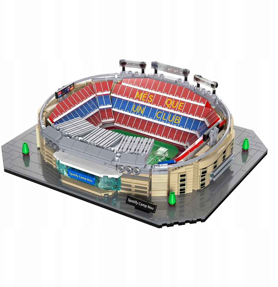 CADA Construction Bricks Camp Nou futbolo stadionas 728 el C66023W