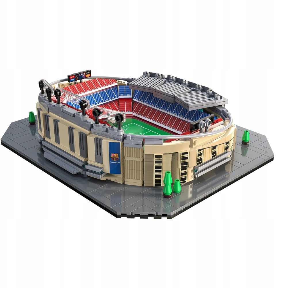 CADA Construction Bricks Camp Nou futbolo stadionas 728 el C66023W