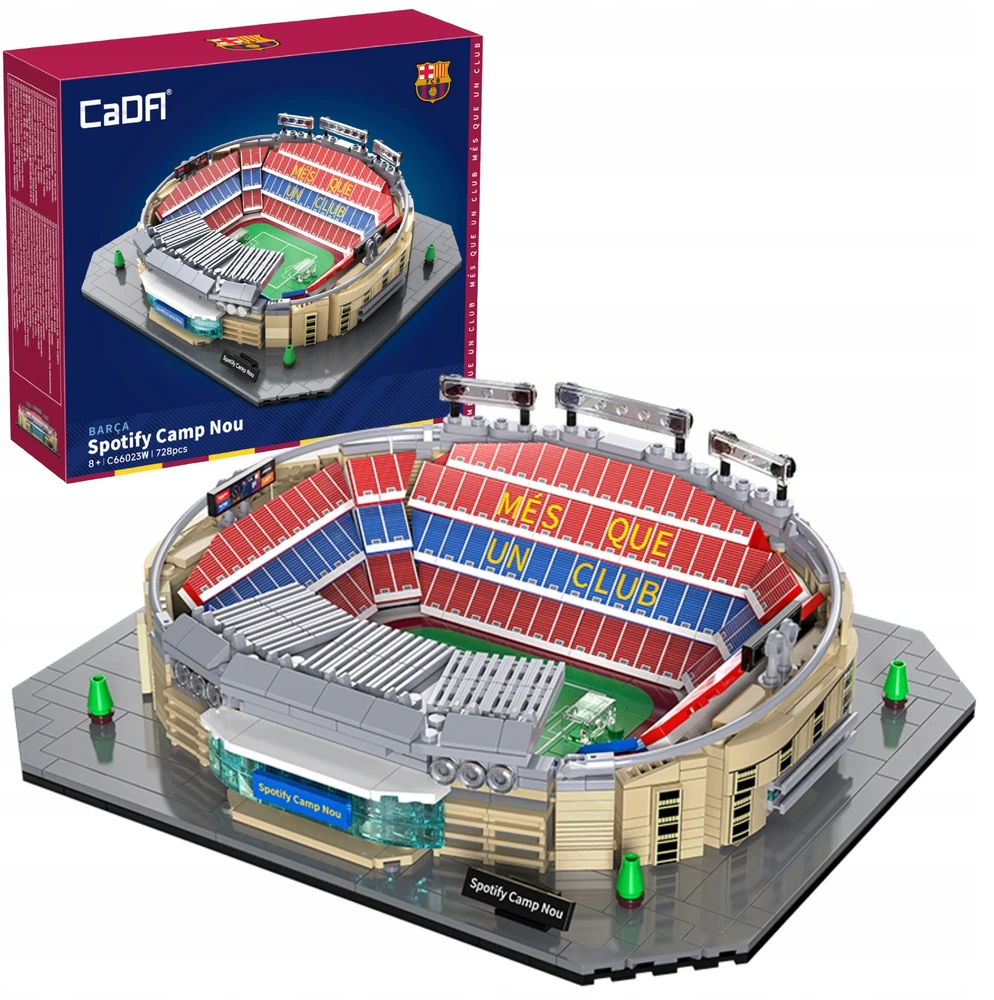 CADA Construction Bricks Camp Nou futbolo stadionas 728 el C66023W