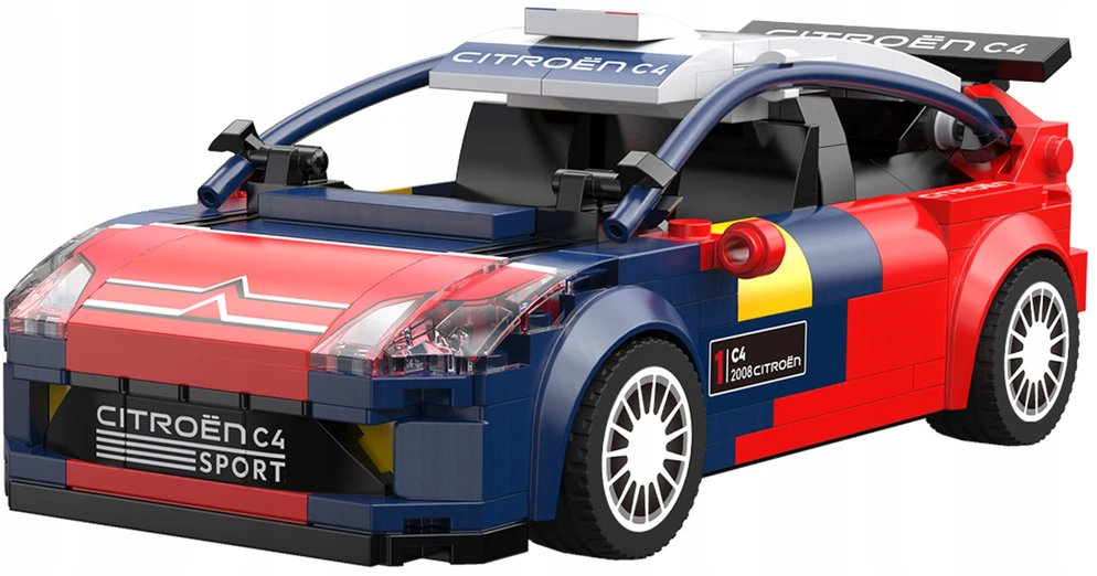 Cada KADA BLOKAI CITROEN C4 WRC 1:24 RALY CAR 296 EL. KONCENTUOJAMAS