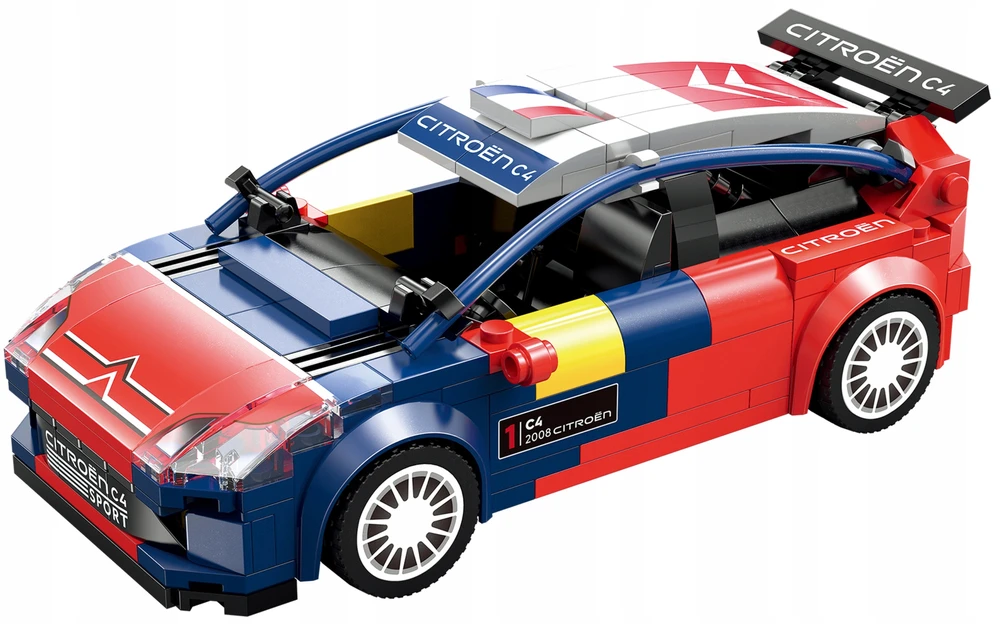 Cada KADA BLOKAI CITROEN C4 WRC 1:24 RALY CAR 296 EL. KONCENTUOJAMAS