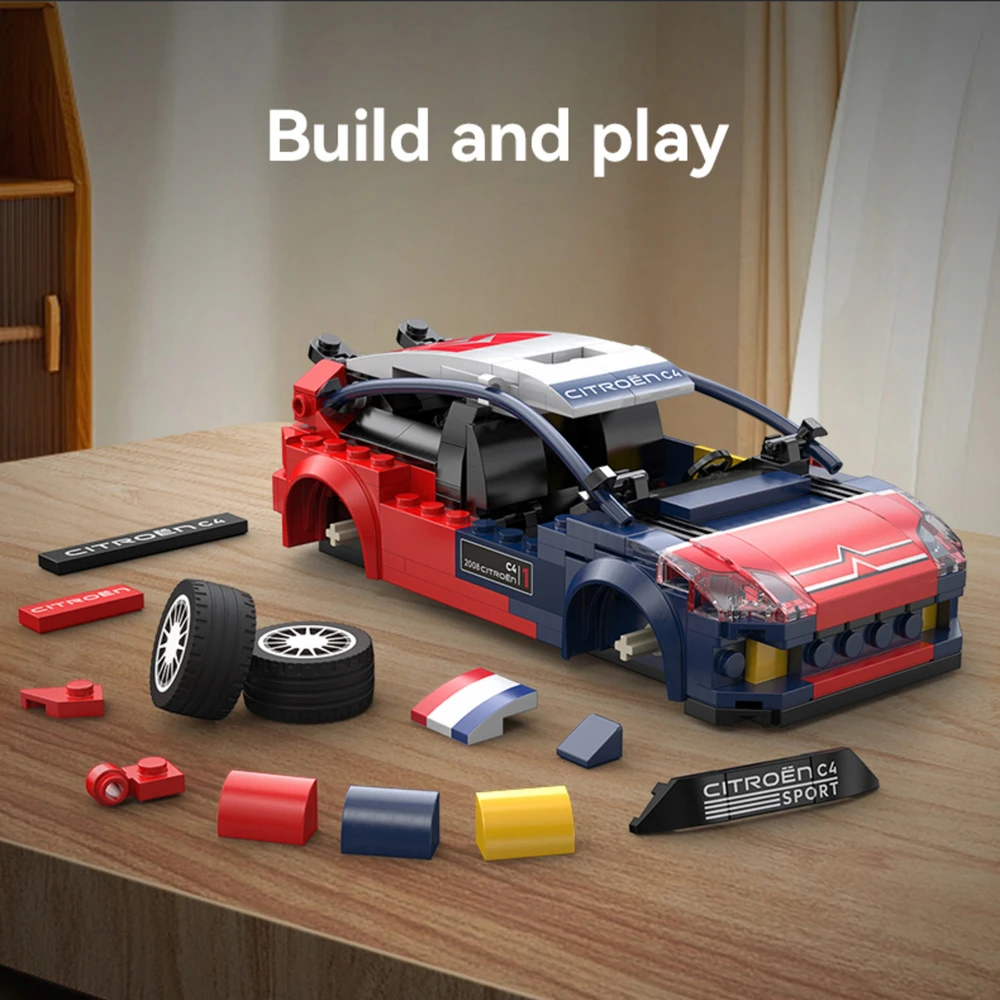 Cada KADA BLOKAI CITROEN C4 WRC 1:24 RALY CAR 296 EL. KONCENTUOJAMAS