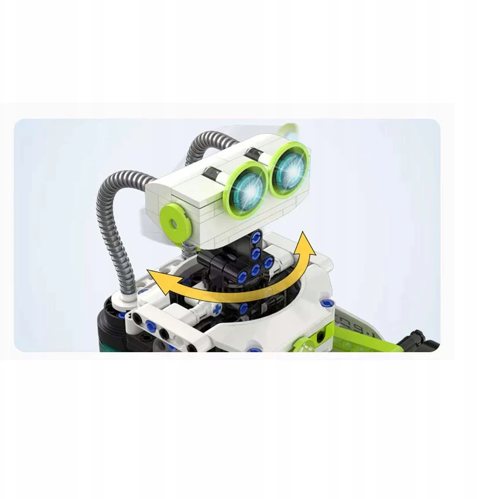 CADA Kaladėlės TECHNIC PROGRAMUOJAMAS ROBOTAS BOTAS 434EL. VALDYMAS SU LED