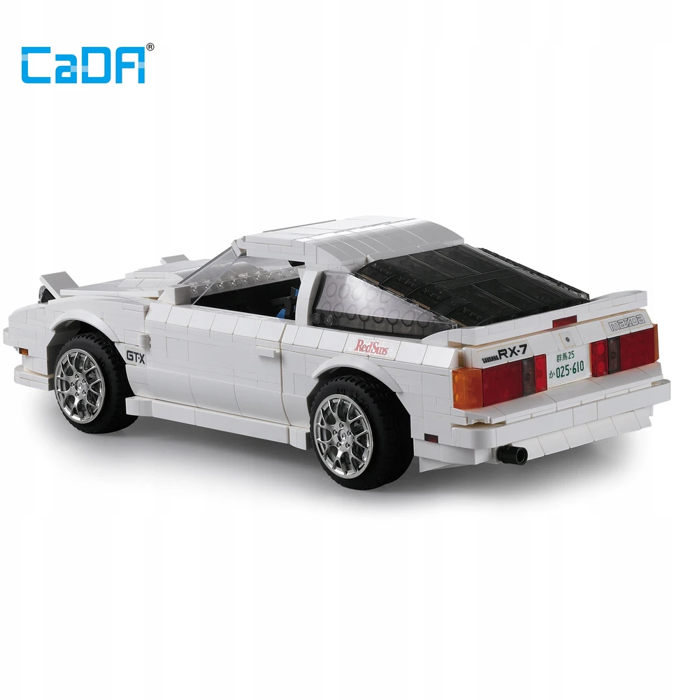 CADA KONSTRUKCINIAI BLAKAI SPORTINIS AUTOMOBILIS MAZDA RX-7 MANGA INITIAL-D 1552 EL.