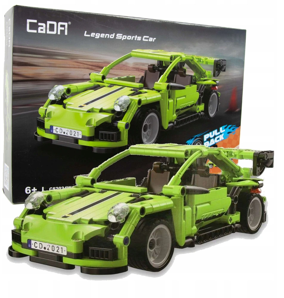 Cada Legend Sports Car 387 detali, automobilio konstravimo rinkinys
