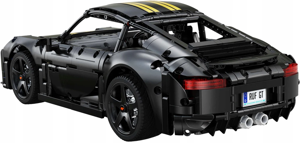 CADA plytos SPORTAS AUTOMOBILIS RUF GT 1:10 Juodas Auto 1655 EL C63006W