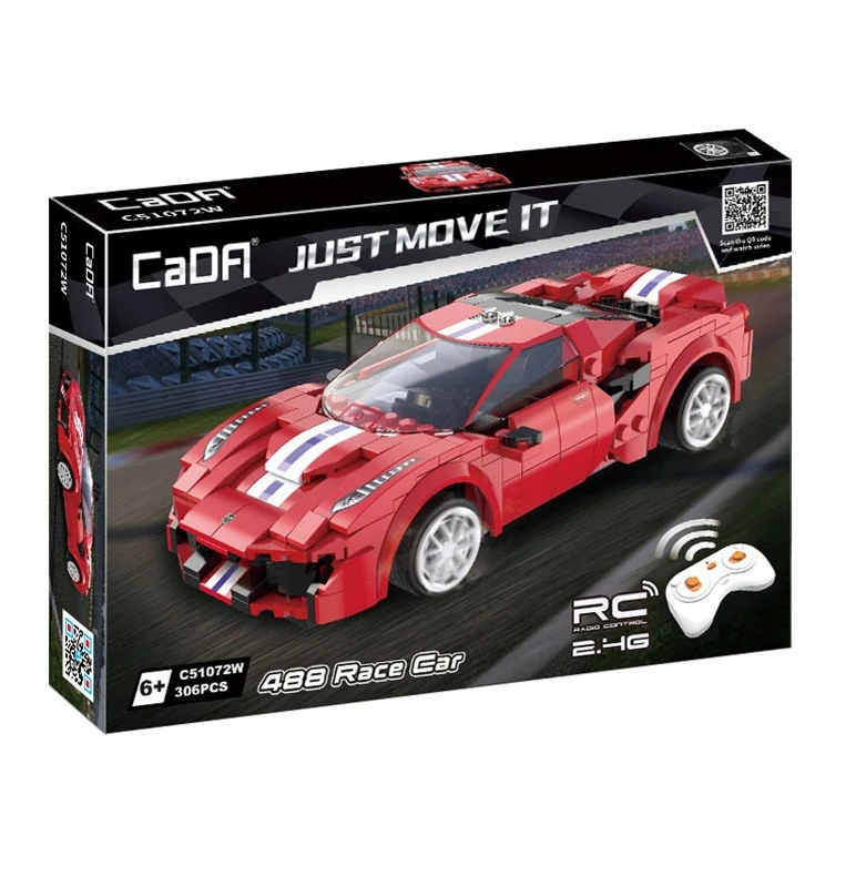 Cada Race Car statybinių blokelių rinkinys