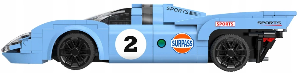 CADA RC BLOKAI SPORTINIS AUTOMOBILIAI AZURE STORM CHAMPIONS NUOTOLIUOJU VALDOMAS 266EL