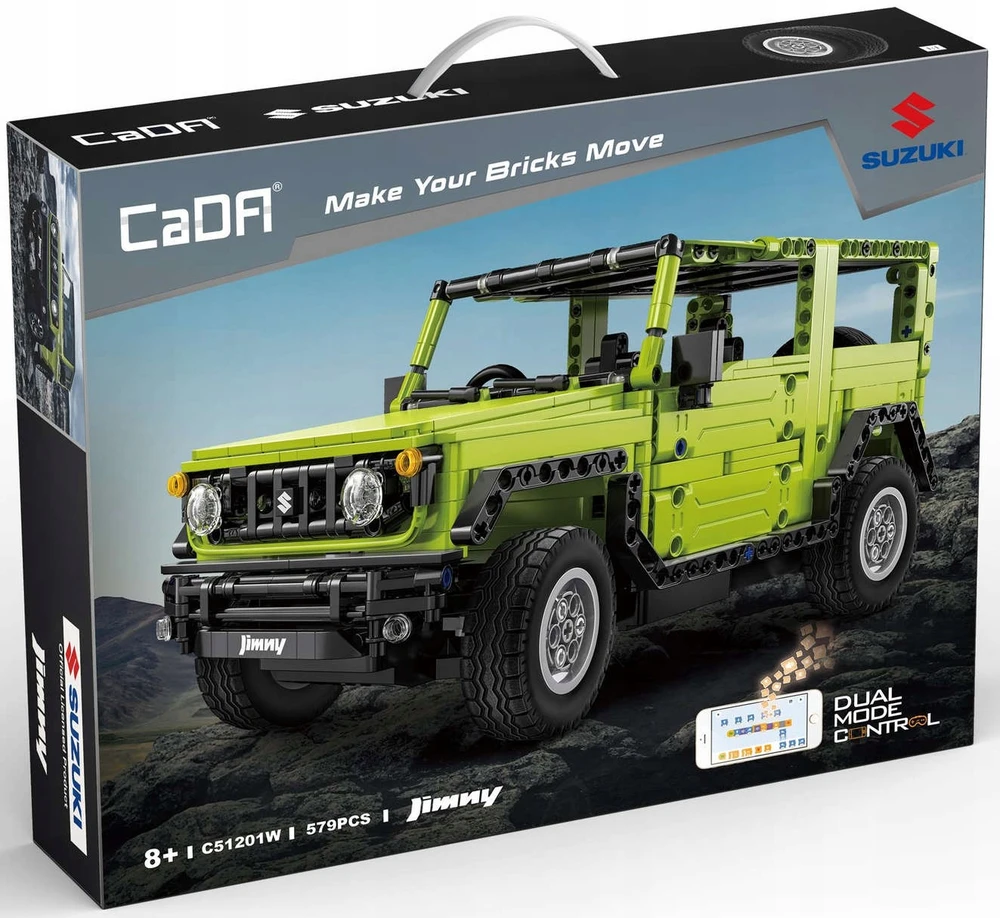 CADA statybiniai blokeliai SUZUKI Jimny Off-road 579 vnt.