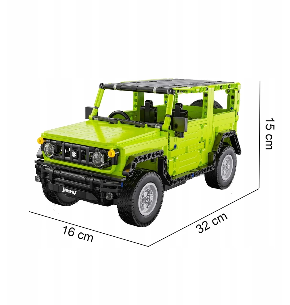 CADA statybiniai blokeliai SUZUKI Jimny Off-road 579 vnt.
