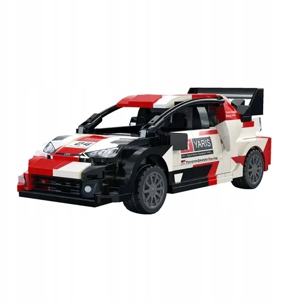 Cada Toyota GR Yaris Rally1 blokuoja 317 elementų - Modelis surinkimui 1:24