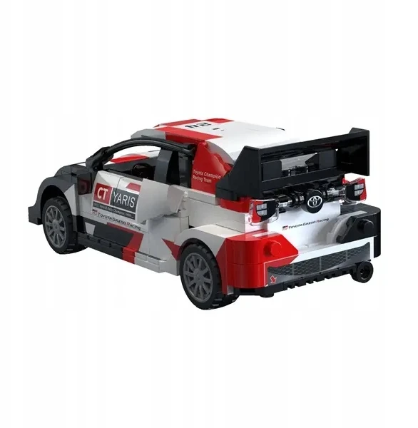 Cada Toyota GR Yaris Rally1 blokuoja 317 elementų - Modelis surinkimui 1:24