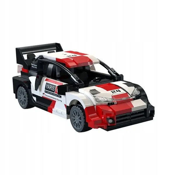Cada Toyota GR Yaris Rally1 blokuoja 317 elementų - Modelis surinkimui 1:24