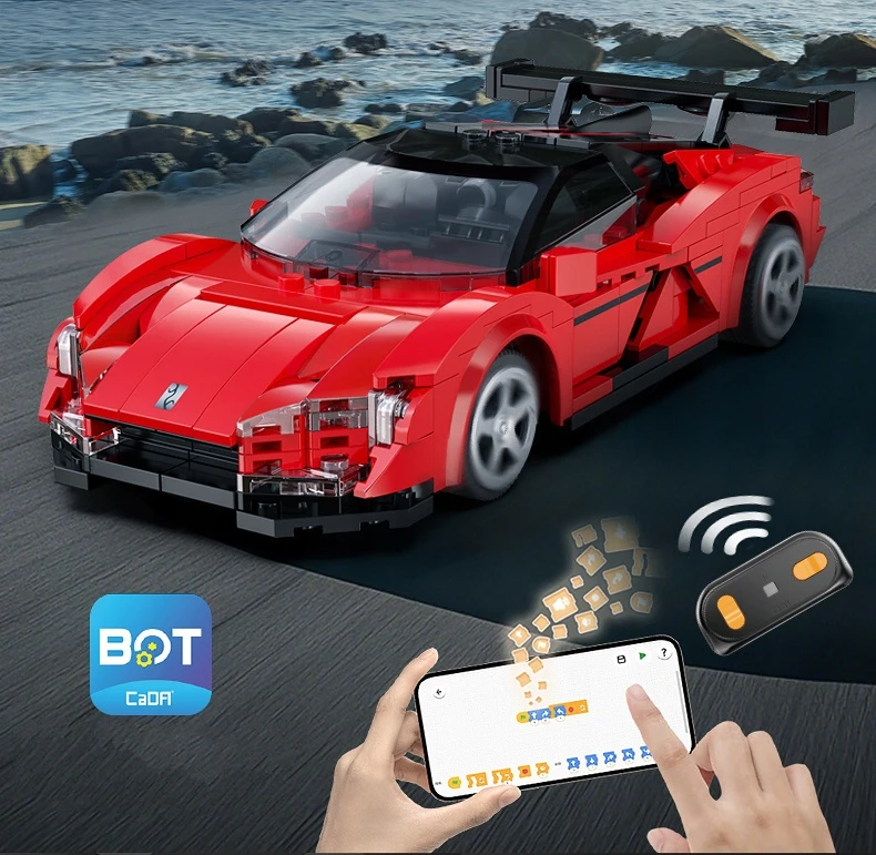 Cada Yangwang U9 Rc lenktyninis automobilis, 299 det.