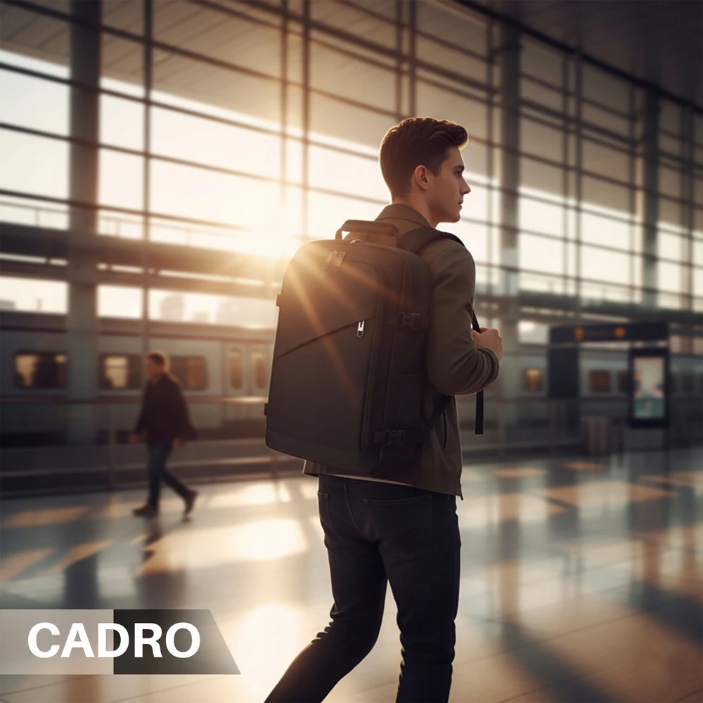 Cadro Lėktuvo kuprinė 40x25x20 orlaivio rankinis bagažas wizzair ryanair