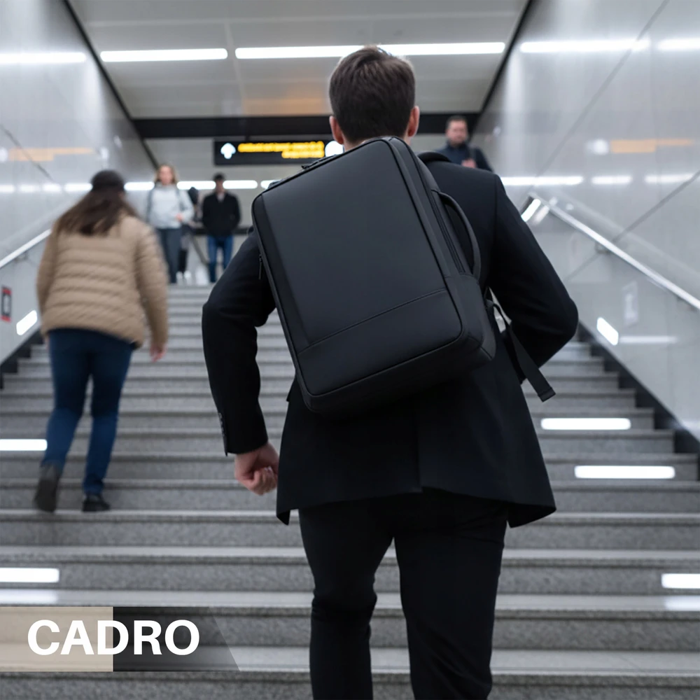 Cadro Lėktuvo kuprinė 42x31x20 salono rankinis bagažas wizzair atsparus vandeniui
