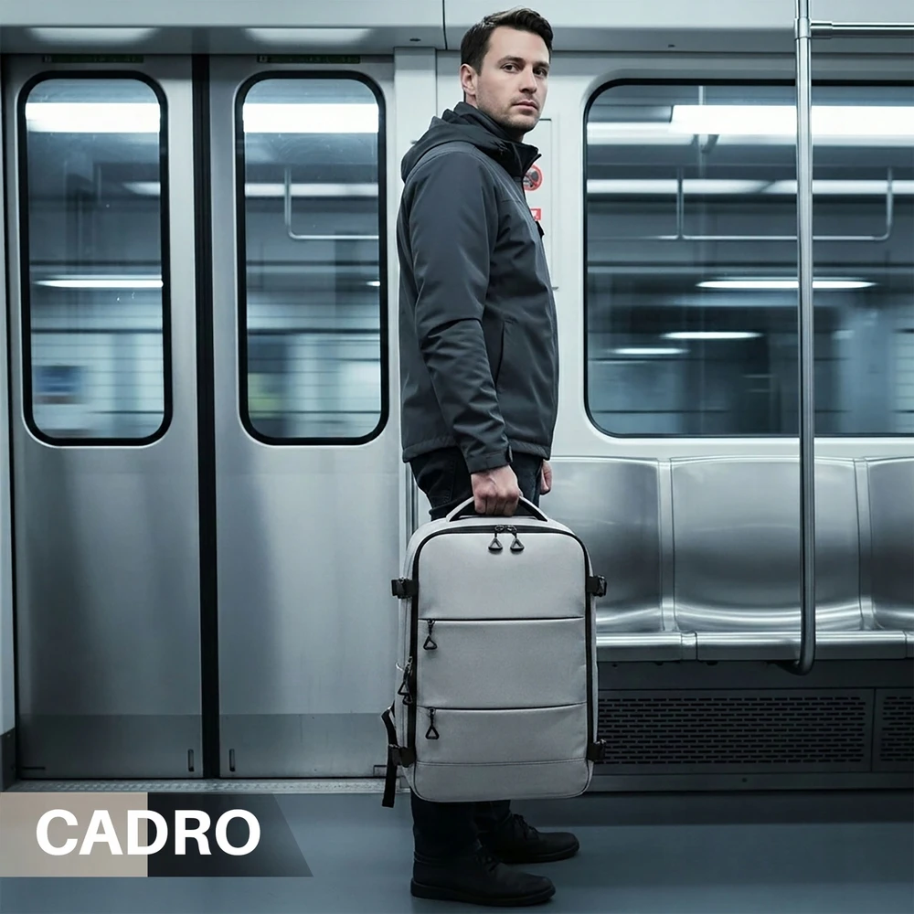 Cadro Rankinio bagažo kuprinė lėktuvo 46x30x16 vandeniui nepralaidžiam salonui
