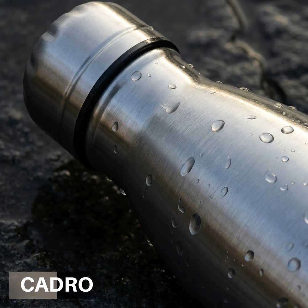 Cadro THERMOS, plieno vakuuminis termo butelis arbatai ir kavai, 500 ml