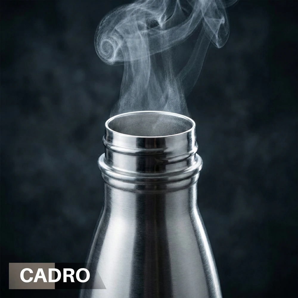 Cadro THERMOS, plieno vakuuminis termo butelis arbatai ir kavai, 500 ml