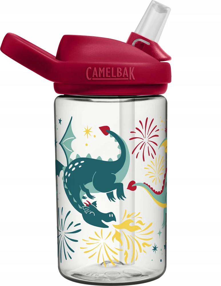 Camelbak Eddy+ Kids Bottle 0,4L – fejerverkų drakonas LE