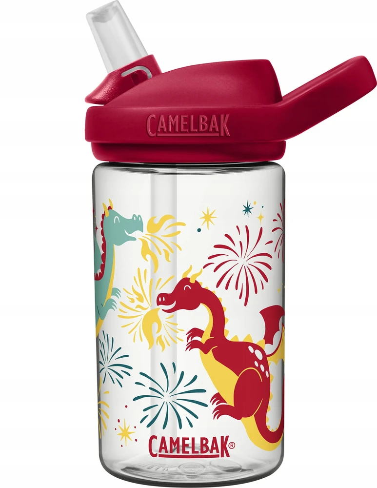 Camelbak Eddy+ Kids Bottle 0,4L – fejerverkų drakonas LE
