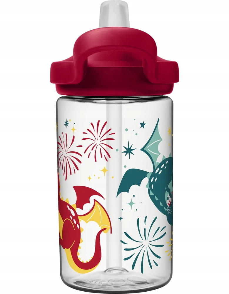 Camelbak Eddy+ Kids Bottle 0,4L – fejerverkų drakonas LE