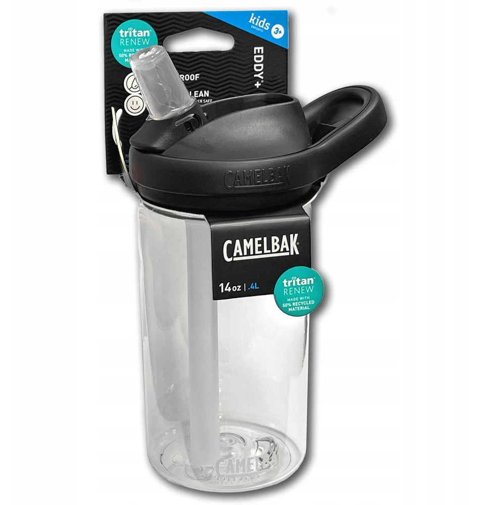 CAMELBAK EDDY+ KIDS VANDENS BUTELIS SU VANDENLE VAIKAMS Į MOKYKLĄ 0,4l