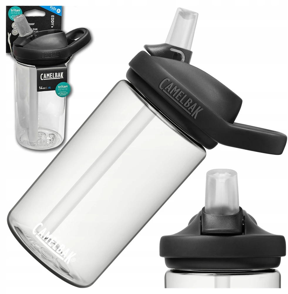 CAMELBAK EDDY+ KIDS VANDENS BUTELIS SU VANDENLE VAIKAMS Į MOKYKLĄ 0,4l