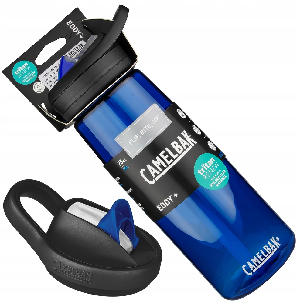 Gertuvė Camelbak Eddy+, 0.75l, tamsiai mėlyna