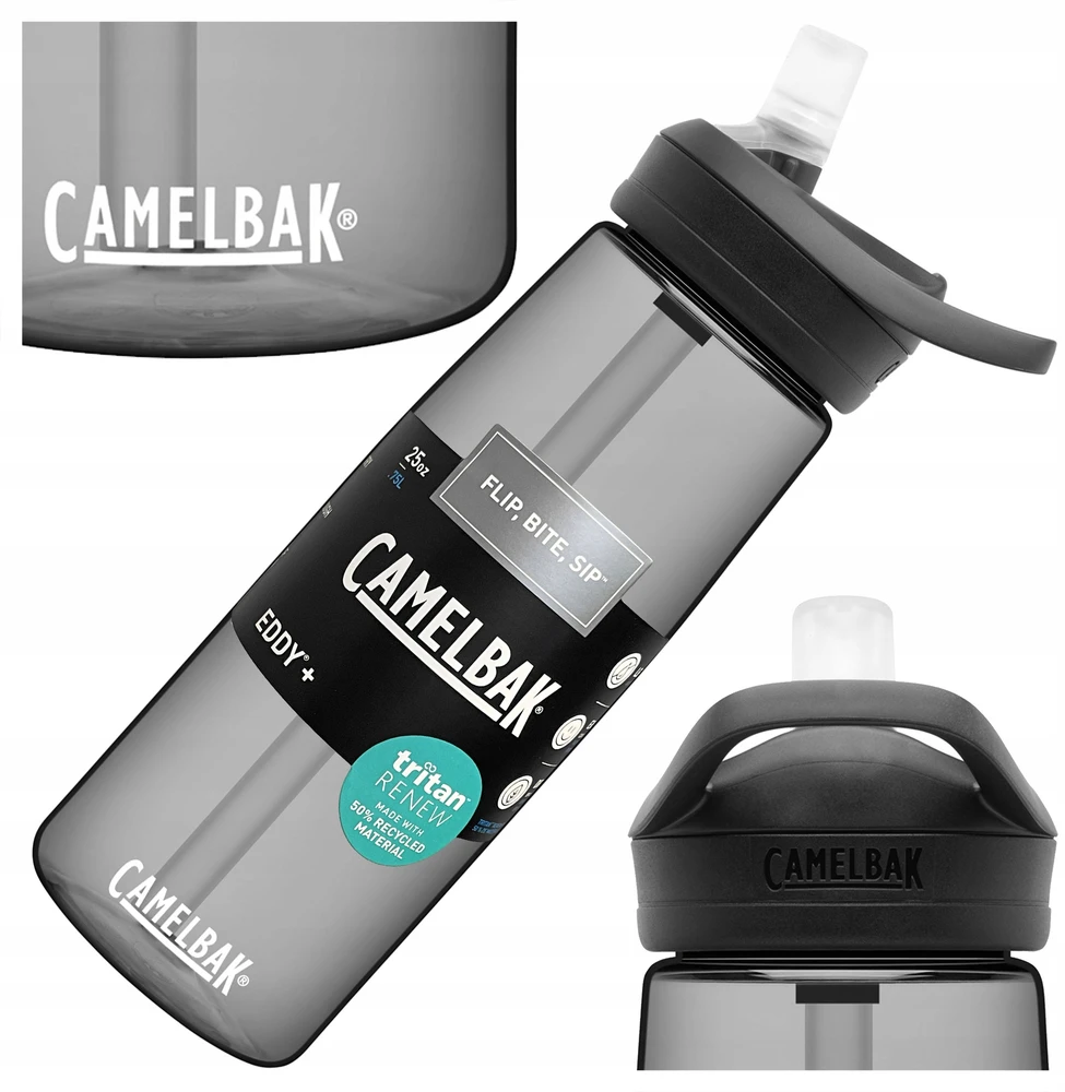 Gertuvė Camelbak Eddy+, 0.75l, pilka