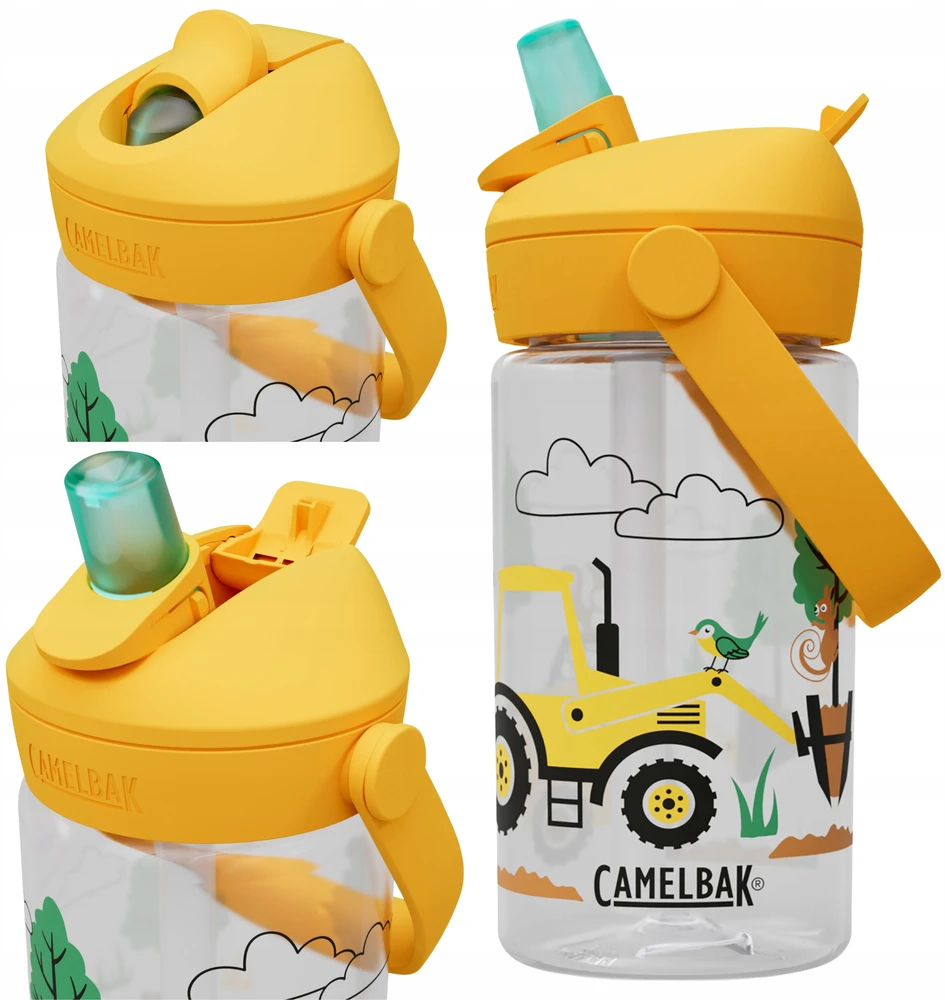 Gertuvė CamelBak neišsiliejantis puodelis su snapeliu ir šiaudeliu, 0,40 l, be BPA