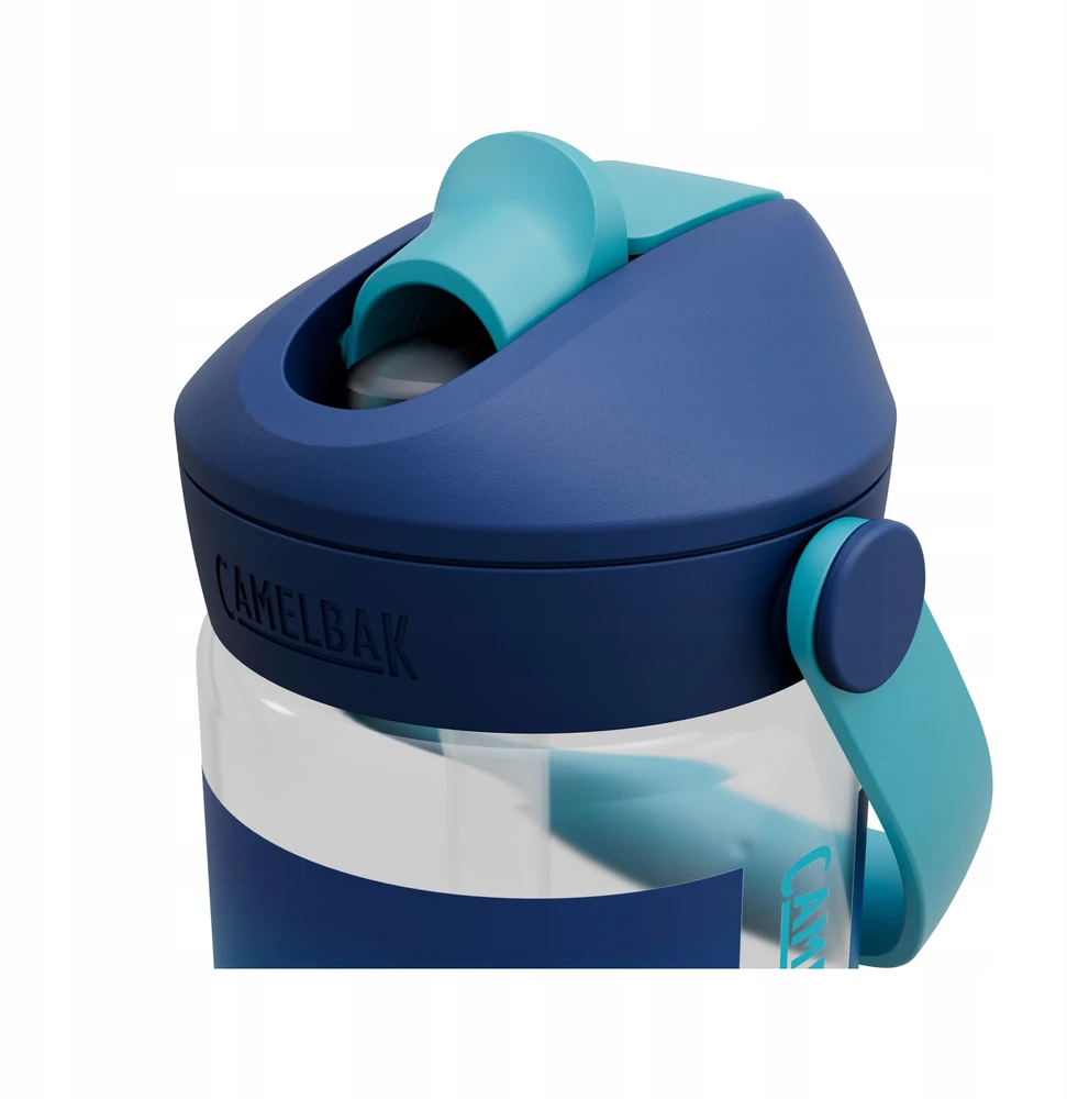CamelBak Thrive Flip Straw Kids kelioninis buteliukas 400 ml mėlynas haze